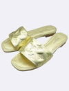 Smith Market used luxury goods gold sandals women s shoes - LOUIS VUITTON - BALAAN 4