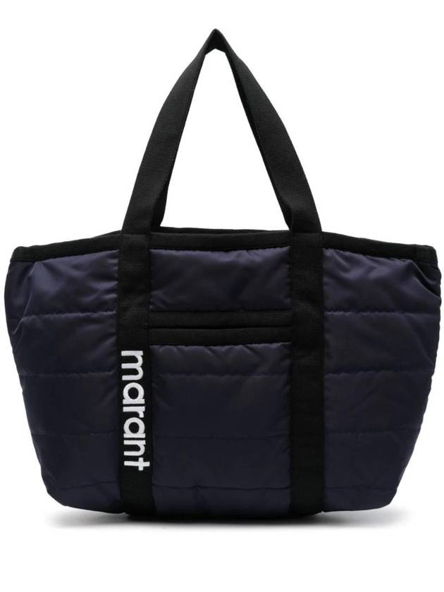 Darwen Quilted Nylon Tote Bag Midnight - ISABEL MARANT - BALAAN 1