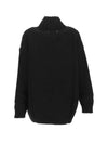 Journey Boxy Turtleneck Knit Top Black - GOLDEN GOOSE - BALAAN 3