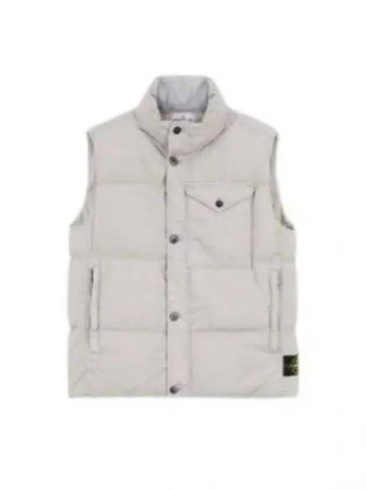 Crinkle Reps R-NY Down Vest Grey - STONE ISLAND - BALAAN 2