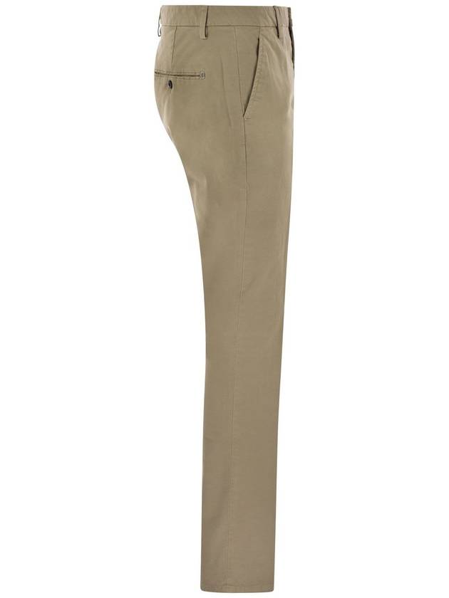 SPIRITISSIMO - Regular chino trousers in light gabardine - DONDUP - BALAAN 3