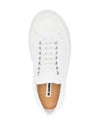 Platform Canvas Low Top Sneakers White - JIL SANDER - BALAAN 5