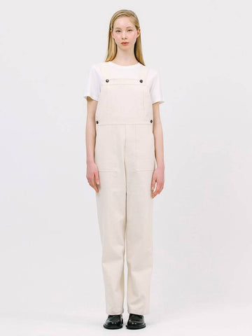 Easy Wide Jumpsuit Ecru - JUN BY JUN K - BALAAN 1