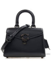 Women s Top Handle Cross Bag CJ812 BLACK - COACH - BALAAN 1