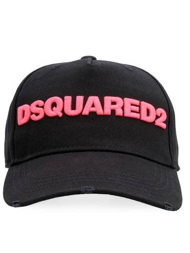 logo patch ball cap black pink - DSQUARED2 - BALAAN 1