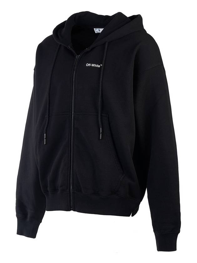 Caravaggio Print Zip-Up Hoodie Black - OFF WHITE - BALAAN 4