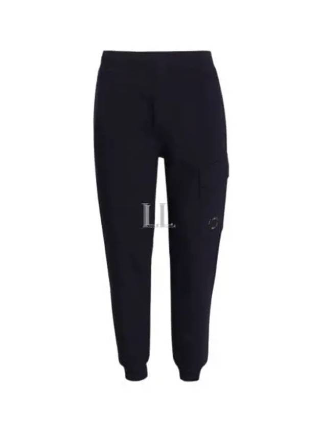 Diagonal Fleece Cargo Track Pants Navy - CP COMPANY - BALAAN 2