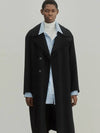 Neuer cashmere layered trench coat black - NOIRER - BALAAN 3