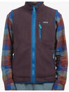 Men's Retro Pile Vest Obsidian Plum - PATAGONIA - BALAAN 5