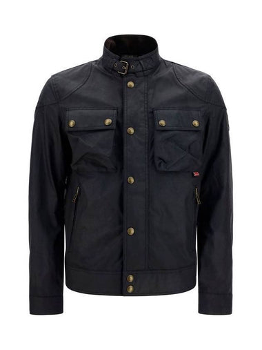 Men's Lace Master Cotton Jacket Black - BELSTAFF - BALAAN 1