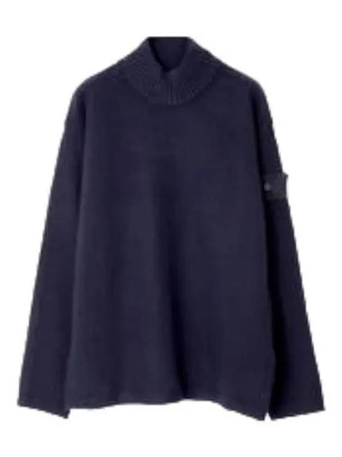 Ghost Piece Geelong Wool Mock Neck Knit Loose Fit - STONE ISLAND - BALAAN 1