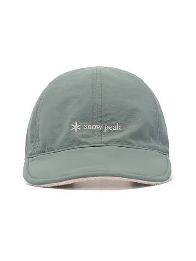 Fleece Nylon Reversible Cap S24WUFBC58 Mint - SNOW PEAK - BALAAN 1