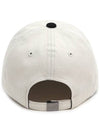 Two-Tone Short Brim Ball Cap Black - DONTFORGETME - BALAAN 3