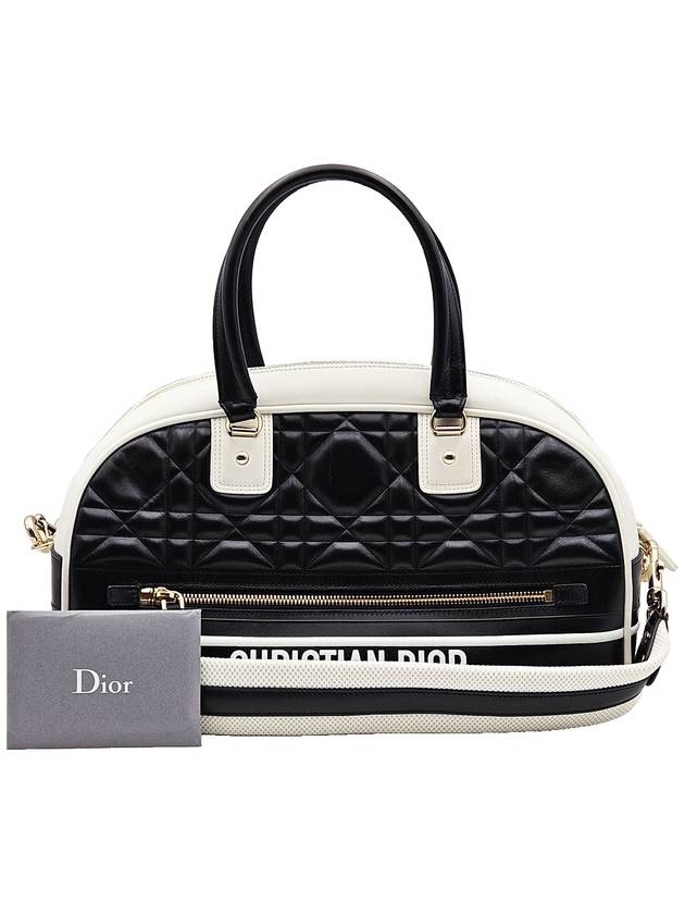 Christian Dior M62020FCA Cannage Vibe Bowling Bag Medium 2WAY - DIOR - BALAAN 2