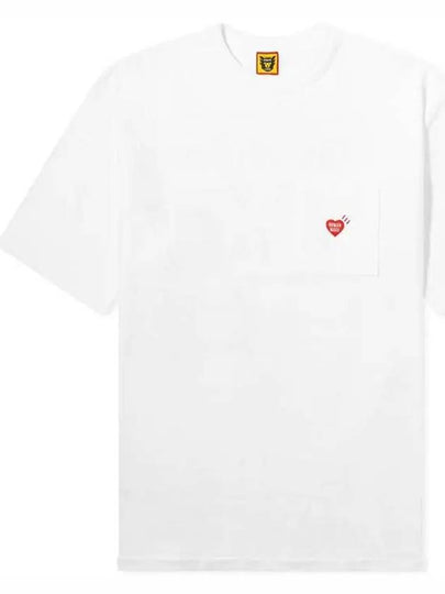 Pocket short sleeve t shirt white - HUMAN MADE - BALAAN 2