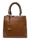 Women s Brown White Two tone Leather Tote Bag - JIL SANDER - BALAAN 1