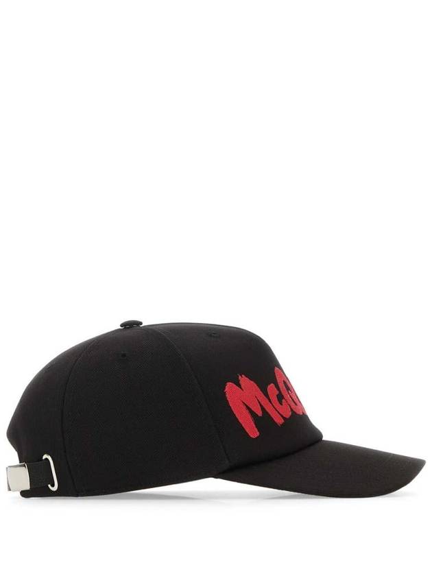 logo print baseball cap 7953034105Q - ALEXANDER MCQUEEN - BALAAN 3