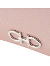 Gancini Compact Half Wallet Pink - SALVATORE FERRAGAMO - BALAAN 7