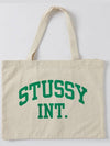 Athletics Tote Bag Natural - STUSSY - BALAAN 2