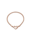 Moments Studded Chain Bracelet Rose Gold - PANDORA - BALAAN 3