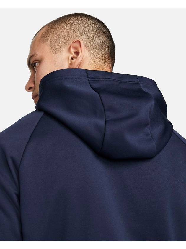 Full Zip-Up Fitness Hooded Jacket Navy - NIKE - BALAAN 6