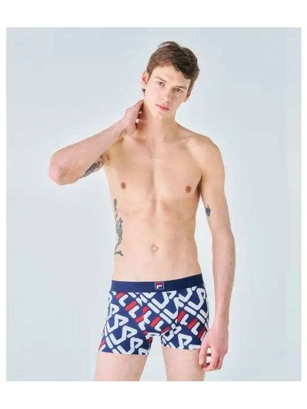 UNDERWEAR Outfit Signature Printed Draws FI4DRF2407MDID - FILA - BALAAN 1