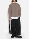 Intrecciato Wool Knit Top Riverbed - BOTTEGA VENETA - BALAAN 3