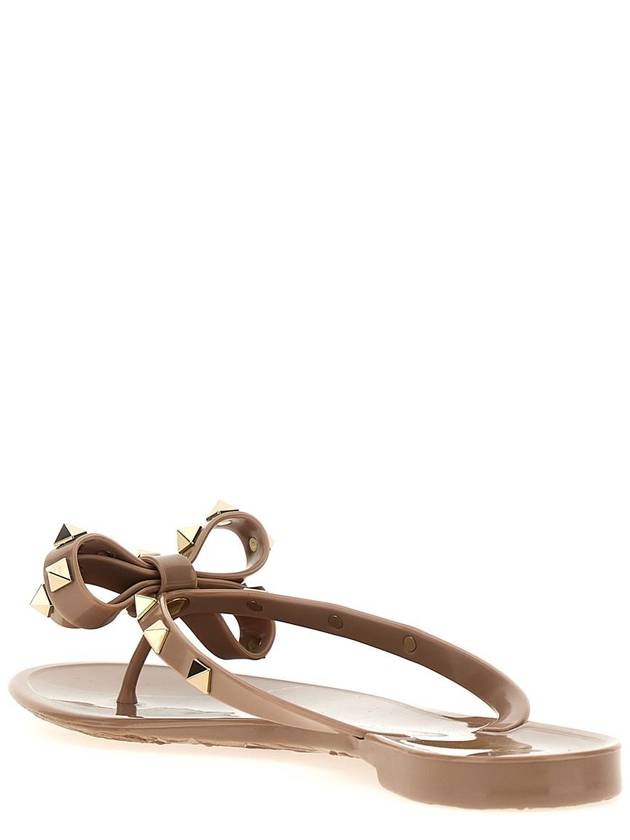 Valentino Garavani Valentino Garavani 'Rockstud' Thong Sandals - VALENTINO - BALAAN 3