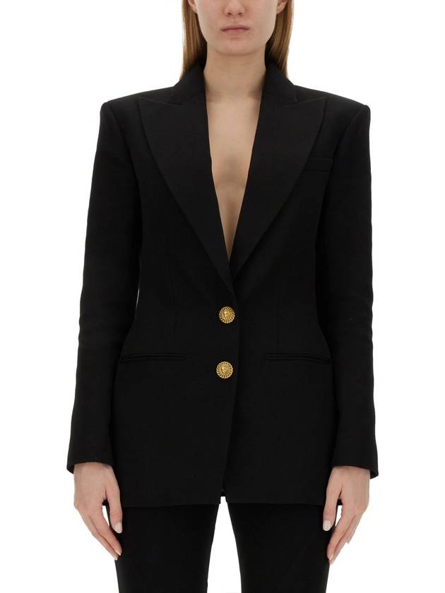 SINGLE-BREASTED JACKET - BALMAIN - BALAAN 1