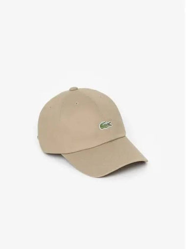 Cotton twill basic baseball cap RK209E 54N SIX domestic product GQ2N24090408382 - LACOSTE - BALAAN 1