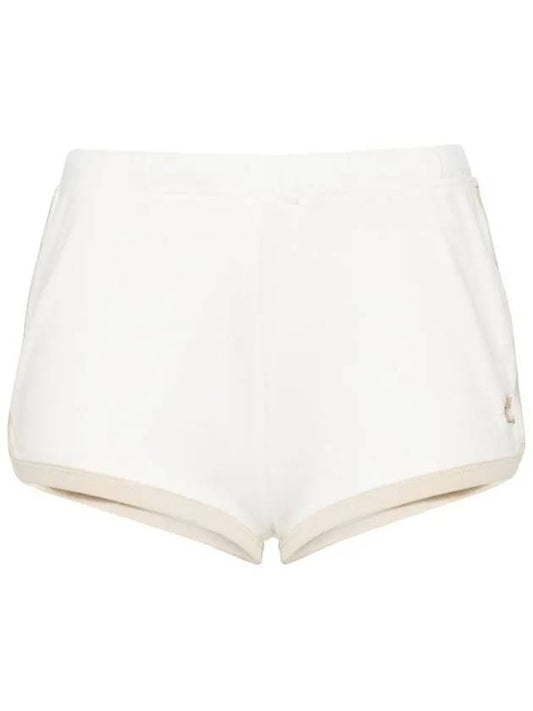 Courr ges Contrast Logo Patch Short Pants 124JSH037JS0070 B086 - COURREGES - BALAAN 2