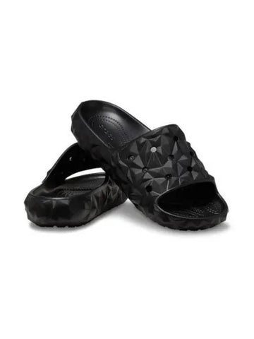 CLASSIC GEOMETRIC SLIDE V2 BK 24SUSD209608 - CROCS - BALAAN 1