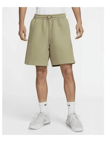 Tech Men s Fleece Shorts Neutral Olive FZ7575 276 699565 - NIKE - BALAAN 1