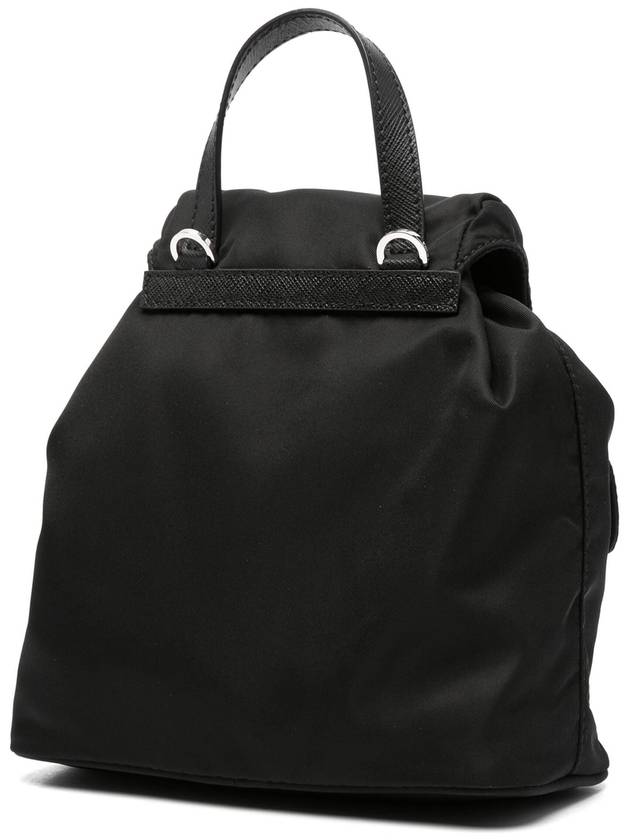 Re-Nylon Mini Backpack Black - PRADA - BALAAN 4