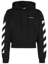 Diag Logo Cotton Hood Black - OFF WHITE - BALAAN 6