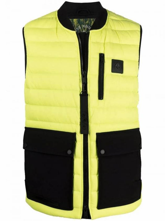 Men's Sheep Creek Padding Vest Green - MOOSE KNUCKLES - BALAAN.