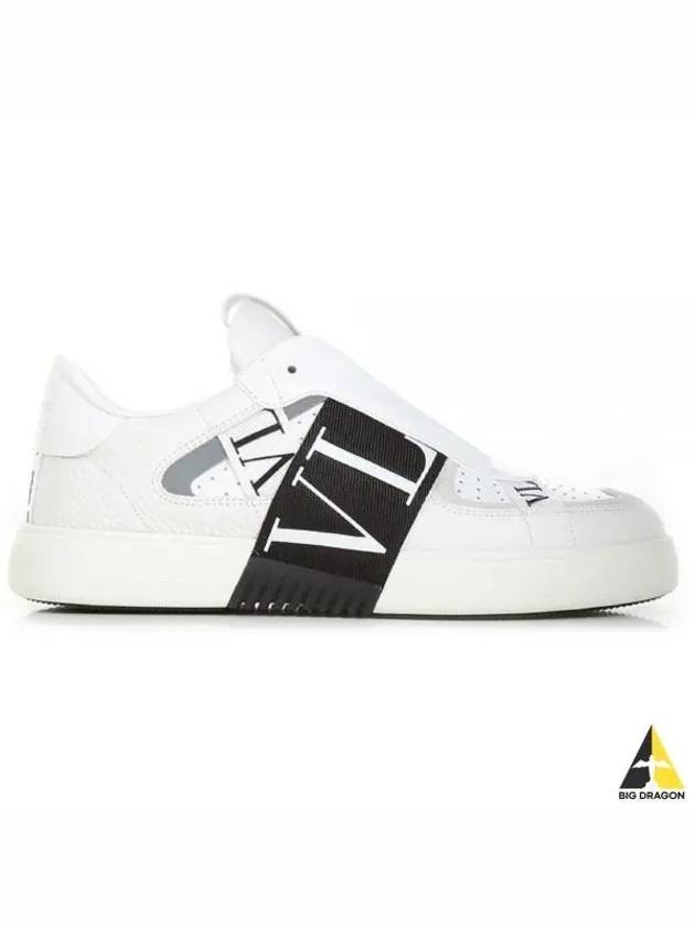 VLTN logo band low-top sneakers white - VALENTINO - BALAAN 2
