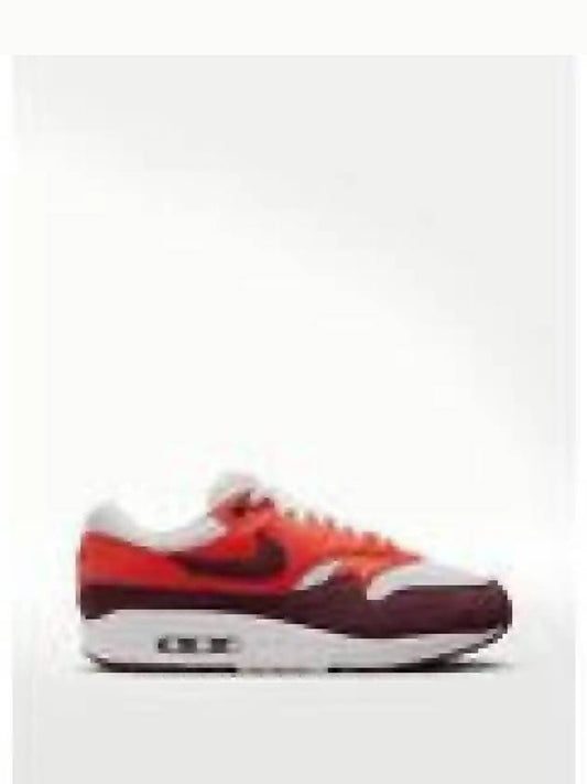 Air Max 1 Essential M Summit White Picante Red Burgundy Crush FN6952102 - NIKE - BALAAN 1