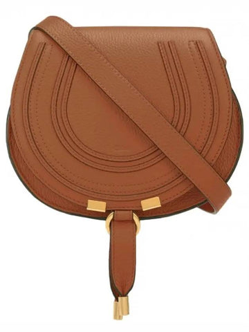 Marcie Small Saddle Cross Bag Tan - CHLOE - BALAAN 1