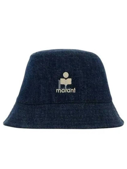 Hailey Denim Bucket Hat Blue - ISABEL MARANT - BALAAN 2