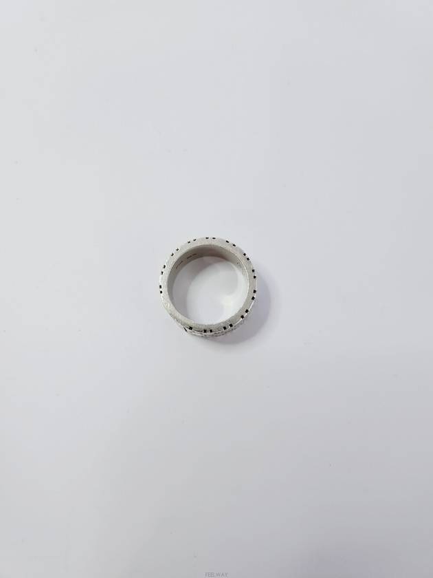 Used luxury goods DHLUX Logo detail pattern 925 silver ring No 11 - GUCCI - BALAAN 7