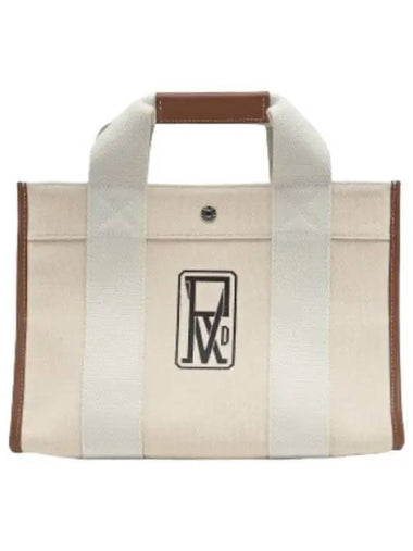 Medium Traveler Tote Bag White - RUE DE VERNEUIL - BALAAN 1