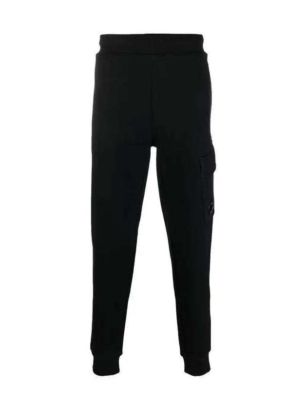 Men's Lens Cargo Pocket Track Pants Black - CP COMPANY - BALAAN 3