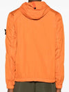 Crinkle Reps Hooded Jacket Orange - STONE ISLAND - BALAAN 4