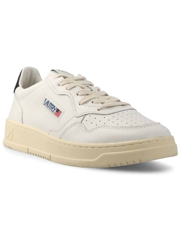 Medalist Black Tab Low Top Sneakers White - AUTRY - BALAAN 3