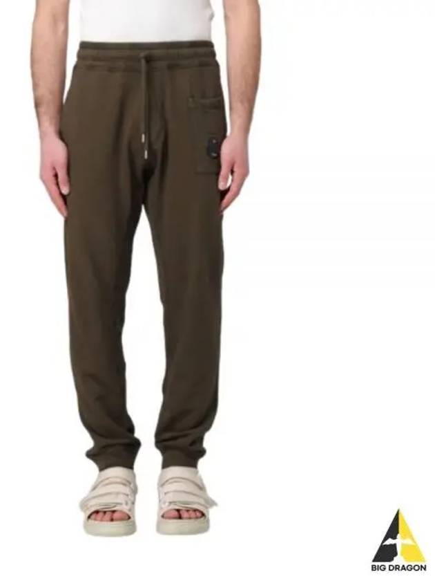 Light Fleece Utility Track Pants Green - CP COMPANY - BALAAN 2