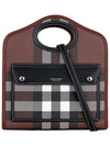 Mini Pocket Tote Bag Brown - BURBERRY - BALAAN 2