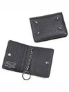 4 Stitch Keyring Card Wallet Black - MAISON MARGIELA - BALAAN 2