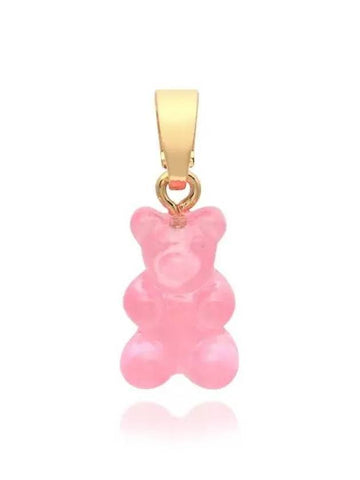 NOSTALGIA BEAR BUBBLEGUM CLASSIC CONNECTOR Nostalgia Haribo bear pendant resin charm - CRYSTAL HAZE - BALAAN 1