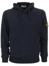 Wappen Patch Hoodie Dark Navy - STONE ISLAND - BALAAN 3